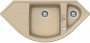 На фото Мойка для кухни Schock Genius C150 Moonstone-22 (18129022)