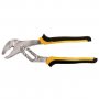 Клещи переставные для труб Sigma 250мм с желто-черными ручками (4102851) На фото Клещи переставные для труб Sigma 250мм с желто-черными ручками (4102851)