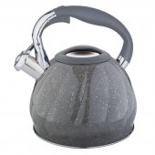 На фото Чайник со свистком Rainstahl 3 л (RS 7645-30 Gray)