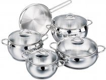 На фото Набор посуды Korkmaz Tombik 9 предметов A1800