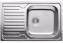 На фото Кухонная мойка Haiba 78x43 Satin матовая (HB0566)