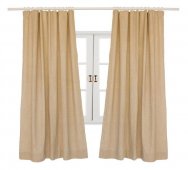 На фото Штора Прованс Bohema Taupe 140х170 см 1шт Светло коричневая (.006367)