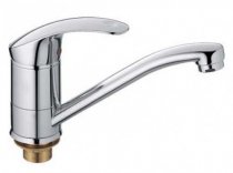 Кухонный смеситель Cron Mars 555-15 CM на гайке (CR0054) На фото Кухонный смеситель Cron Mars 555-15 CM на гайке (CR0054)