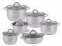 На фото Набор посуды из нержавеющей стали Edenberg 12 предметов (EB-3732)
