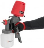 На фото Пистолет покрасочный электрический Intertool HVLP 450Вт, 1.5мм (DT-5045)