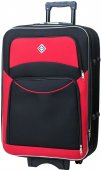 На фото Чемодан Bonro Style (большой) черно-красный (10012703)