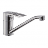 Кухонный смеситель Haiba Hansberg 004 хром (HB0184) На фото Кухонный смеситель Haiba Hansberg 004 хром (HB0184)