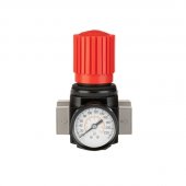 На фото Регулятор давления Intertool 1/2", 1-16 бар, 4000 л/мин, профессиональный (PT-1428)