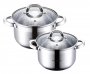 На фото Набор кастрюль Wellberg 4 предмета (WB-22482)