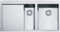 На фото Кухонная мойка Franke Planar PPX 251 TL левое крыло (127.0203.468)