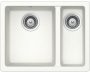 На фото Мойка для кухни Schock Quadro N150 Superwhite-01 (25066001)