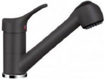 Кухонный смеситель Schock Leva Basalt-41 базальт (51112041) На фото Кухонный смеситель Schock Leva Basalt-41 базальт (51112041)