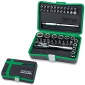 На фото Набор инструмента Toptul 1/4" 41 еденица 12-граней (GADW4502)