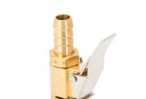 На фото Наконечник к пистолету для подкачки Sigma 8 мм латунь (6833071)