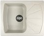 На фото Кухонная мойка Idis Premium Snow 130