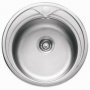 На фото Кухонная мойка Haiba 510 Decor декорированная (HB0544)