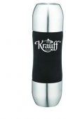 На фото Термос Krauff 0.5 л серебристый с черным (26-178-024)