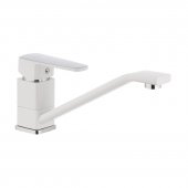 На фото Смеситель для кухни MIXXUS MISSOURI 555 белый (MI0594)