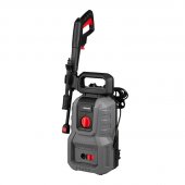 На фото Мойка высокого давления Intertool 1200 Вт, 5.5-6.5 л/мин, 70-100 бар, шланг 5 м (DT-1512)