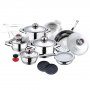 Набор посуды Berlinger Haus Thermo Controle Line 19 предметов (BH-1371) На фото Набор посуды Berlinger Haus Thermo Controle Line 19 предметов (BH-1371)