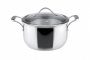 На фото Кастрюля Vinzer Chef с крышкой 24 cм / 5.8 л (89074)