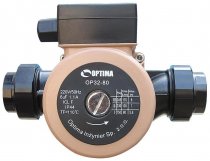 На фото Насос циркуляционный Optima OP32-80 180 мм + гайки + кабель с вилкой
