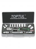 На фото Набор инструмента Toptul 1/2" 15ед. 12 граней (GCAD1504)