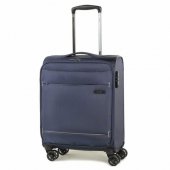 На фото Чемодан на колесах Rock Deluxe-Lite (S) Navy (924785)