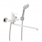 Смеситель для ванны MIXXUS DALLAS 006 белый (MX0028) На фото Смеситель для ванны MIXXUS DALLAS 006 белый (MX0028)