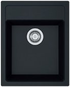 На фото Кухонная мойка Franke Sirius Tectonite SID 610-40 Черная (114.0497.988)