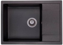 На фото Кухонная мойка Granado Linares Black shine (0801)