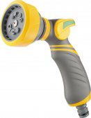 На фото Пистолет-распылитель, 10-режимный, эргономичная рукоятка PALISAD LUXE (65184)