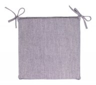 На фото Подушка для стула Прованс Bohema Deep Поролон 40x40 см Голубая (.006395)