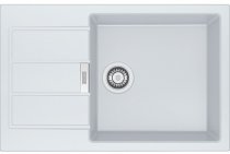 На фото Кухонная мойка Franke Sirius Tectonite SID 611-78 XL Белая (114.0497.954)