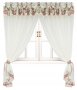 Штора Прованс Large pink Rose Батист 170х145 см 2шт Большая розовая роза с кантом и мережкой (.00366 На фото Штора Прованс Large pink Rose Батист 170х145 см 2шт Большая розовая роза с кантом и мережкой (.00366