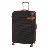 На фото Чемодан на колесах Rock Valiant Coffee Brown Hardshell Expandable (L) (925063)
