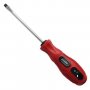 На фото Отвертка шлицевая Intertool SL3*100мм (VT-3102)