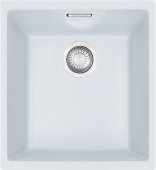 На фото Кухонная мойка Franke Sirius Tectonite SID 110-34 Белая (125.0331.030)