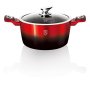 На фото Кастрюля Berlinger Haus Burgundy Metallic Line 28х12.4 см 6.1 л (BH-1938N)