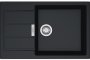 На фото Кухонная мойка Franke Sirius Tectonite SID 611-78 XL Черная (114.0497.952)