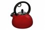 На фото Эмалированный чайник Capriccio Rosso Bollitore collection, 2,5 л (88617)