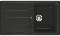 На фото Кухонная мойка Schock Formhaus D100 Onyx-10 (17044510)