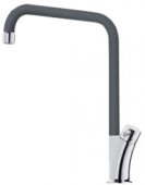 Кухонный смеситель Franke GALILEO фрагранит хром/графит (115.0289.847) На фото Кухонный смеситель Franke GALILEO фрагранит хром/графит (115.0289.847)