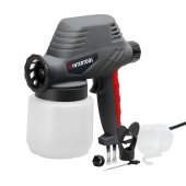 На фото Пистолет покрасочный электрический Intertool 120Вт, 0.8 мм (DT-5012)