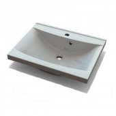 На фото Умывальник Fancy Marble (Буль-Буль) Lucia 600 (1306101)