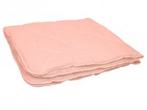На фото Одеяло ТЕП EcoBlanc QA light QuadroAir 150х210 см Розовое