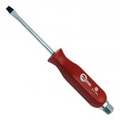 На фото Отвертка ударная Intertool SL6*125мм, CrV (HT-0483)