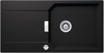 На фото Кухонная мойка Schock Manhattan D100 L Nero-13 (22056013)