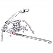 Смеситель для ванны ZERIX D5Q 722 (ZX2892) На фото Смеситель для ванны ZERIX D5Q 722 (ZX2892)