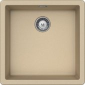 На фото Кухонная мойка Schock Brooklyn N100 Moonstone-22 (34025022)